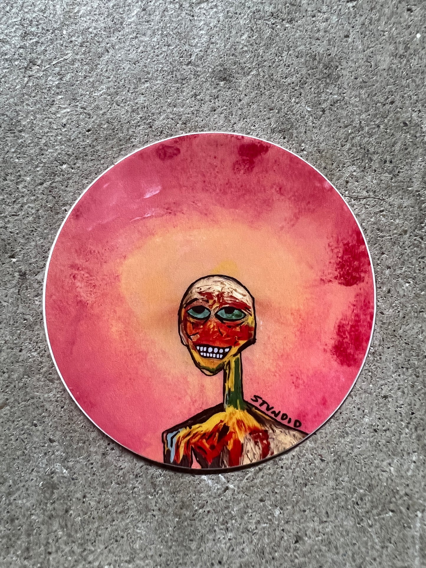 HEY DAY CIRCLE STICKER