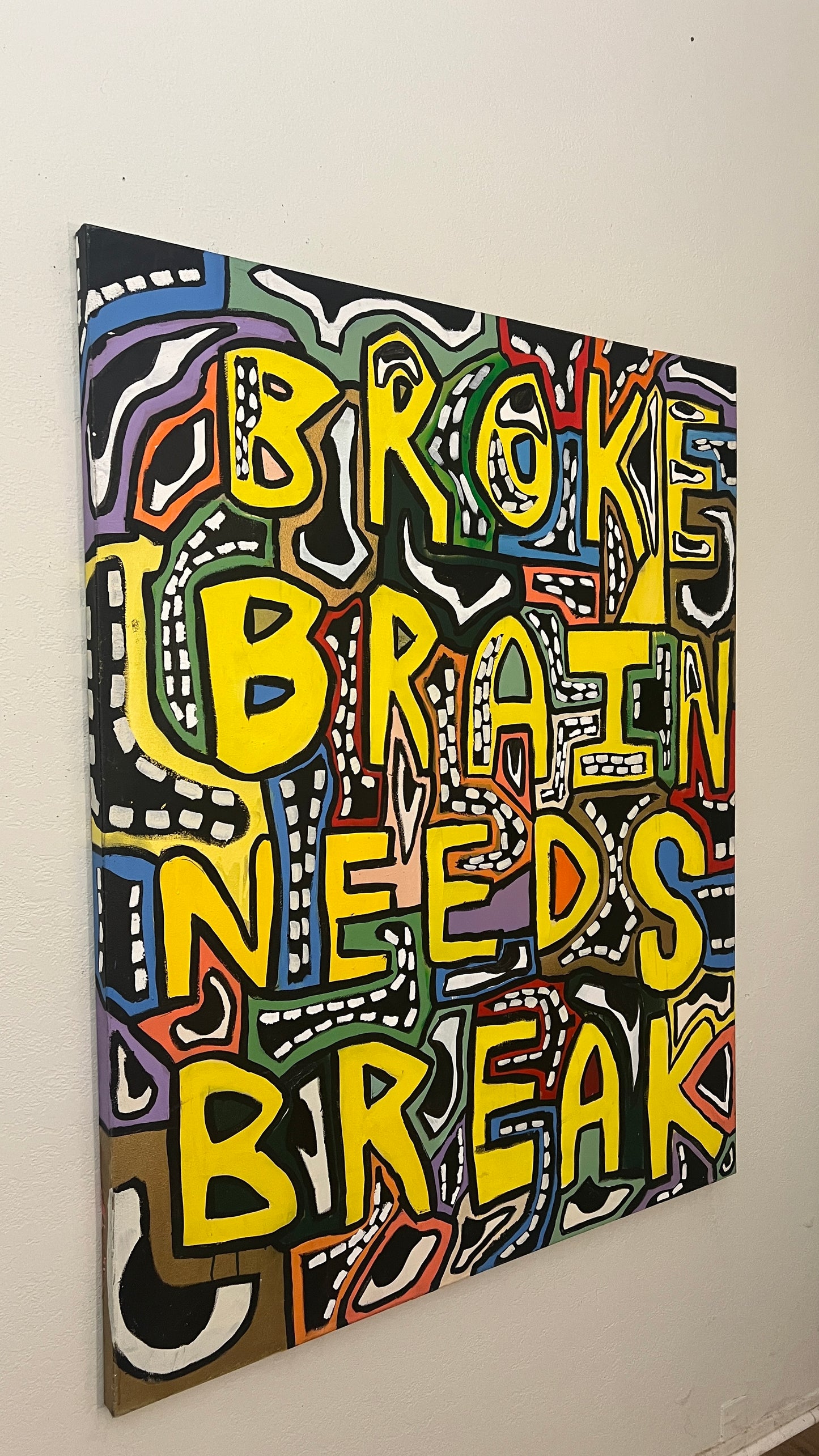 BROKE BRAIN NEEDS BREAK XL