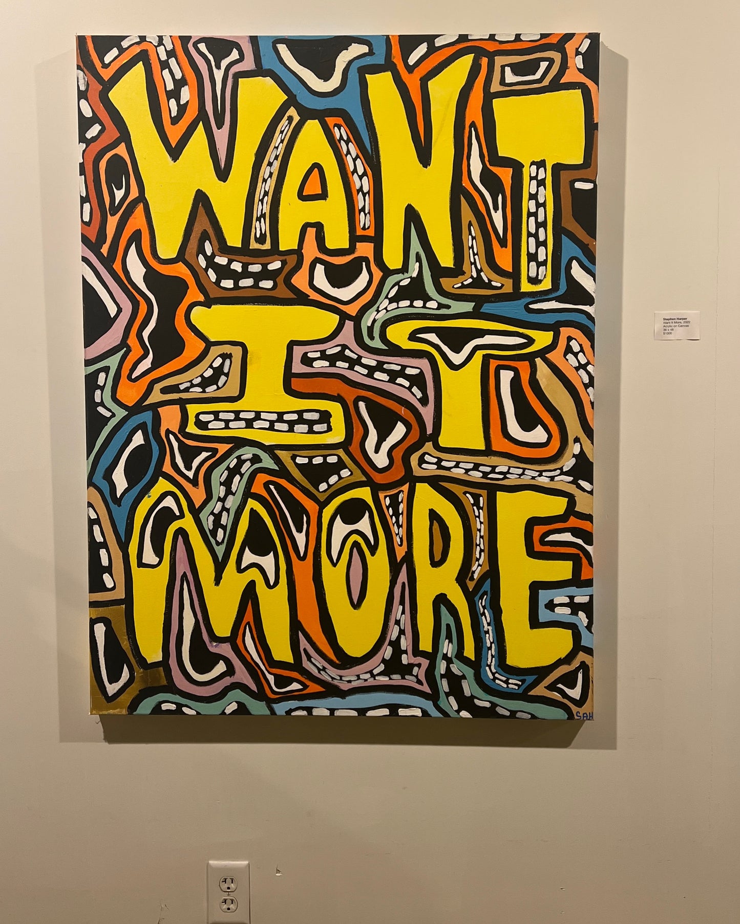 WANT IT MORE