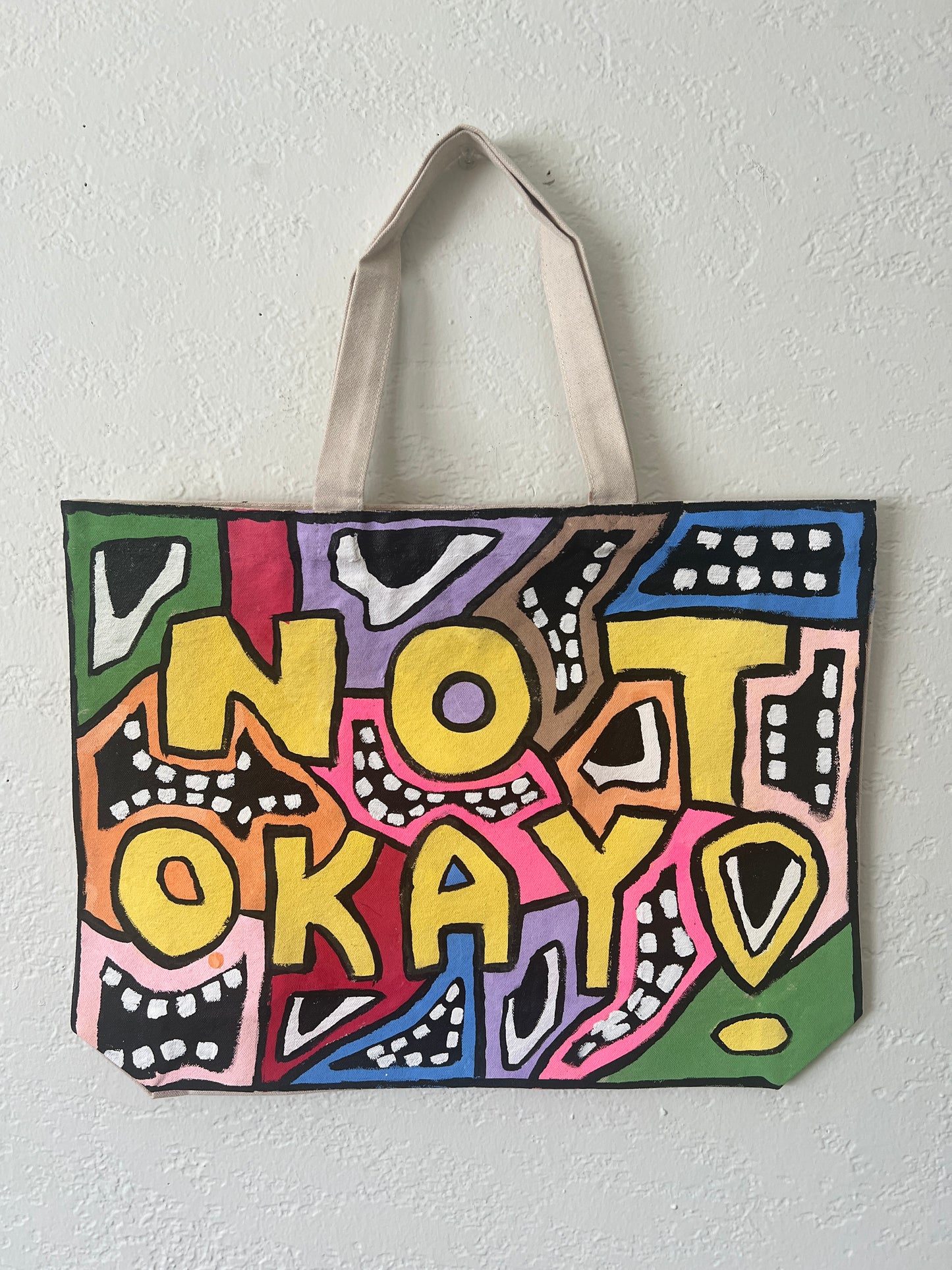 NOT OKAY! CANVAS TOTE