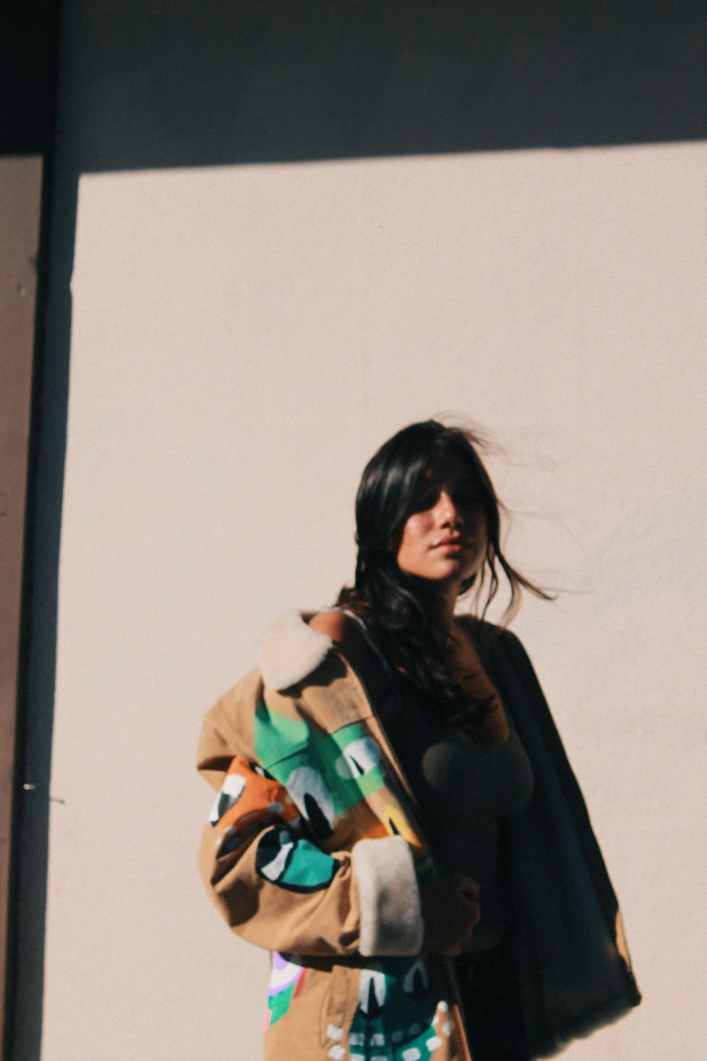 Fur Lined Plant Coat