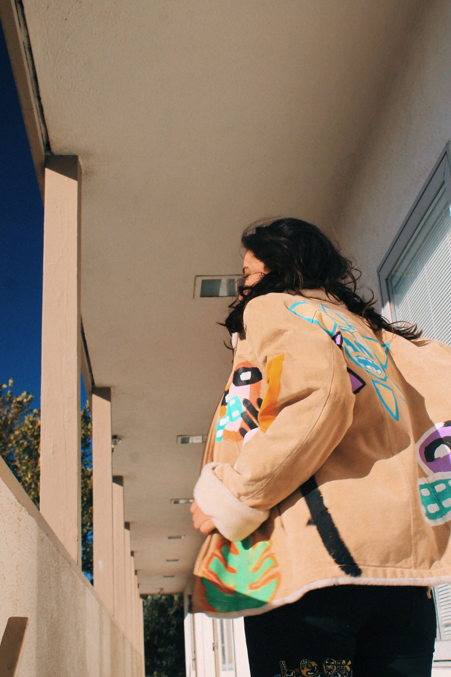 Fur Lined Plant Coat