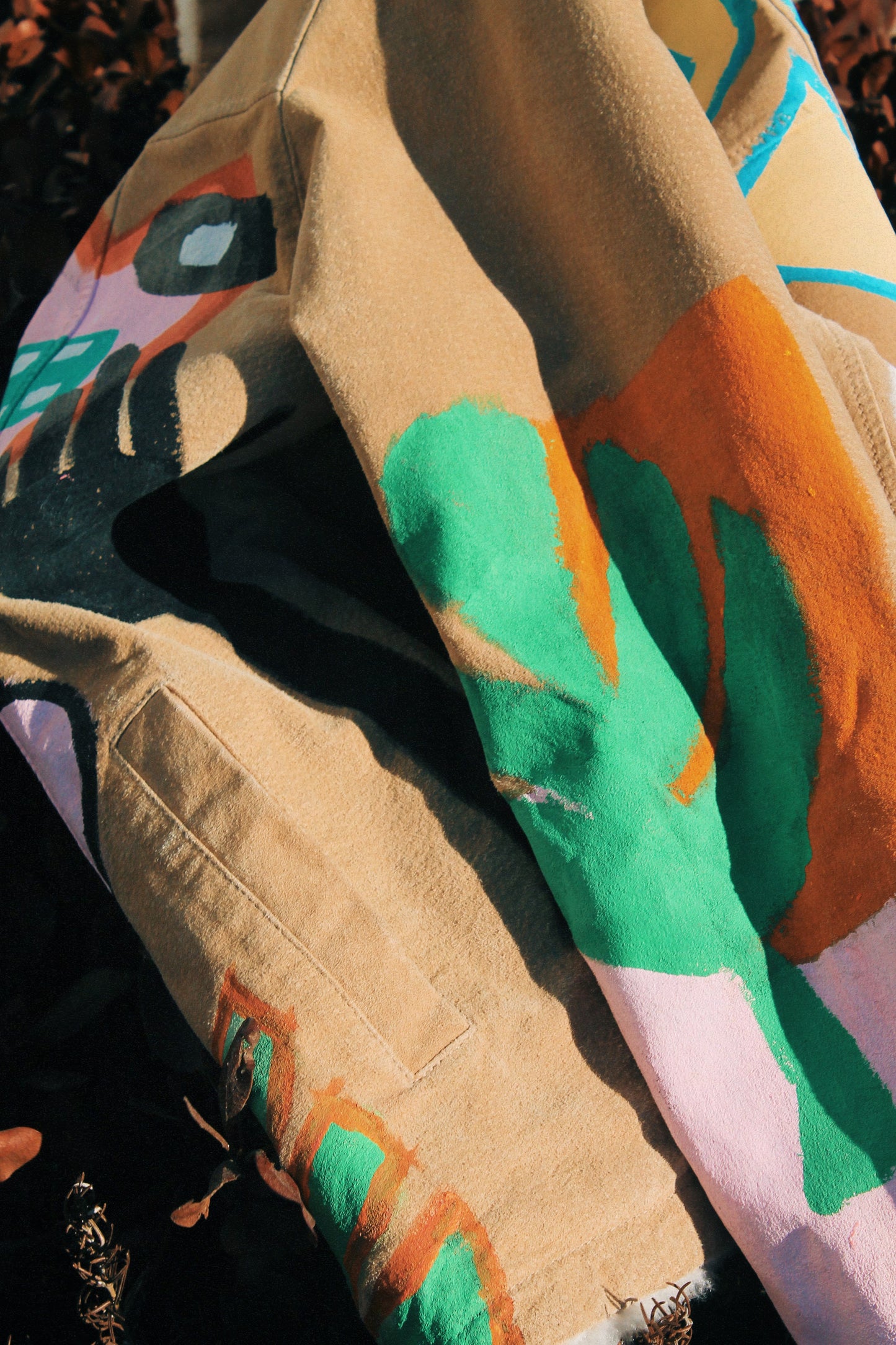 Fur Lined Plant Coat