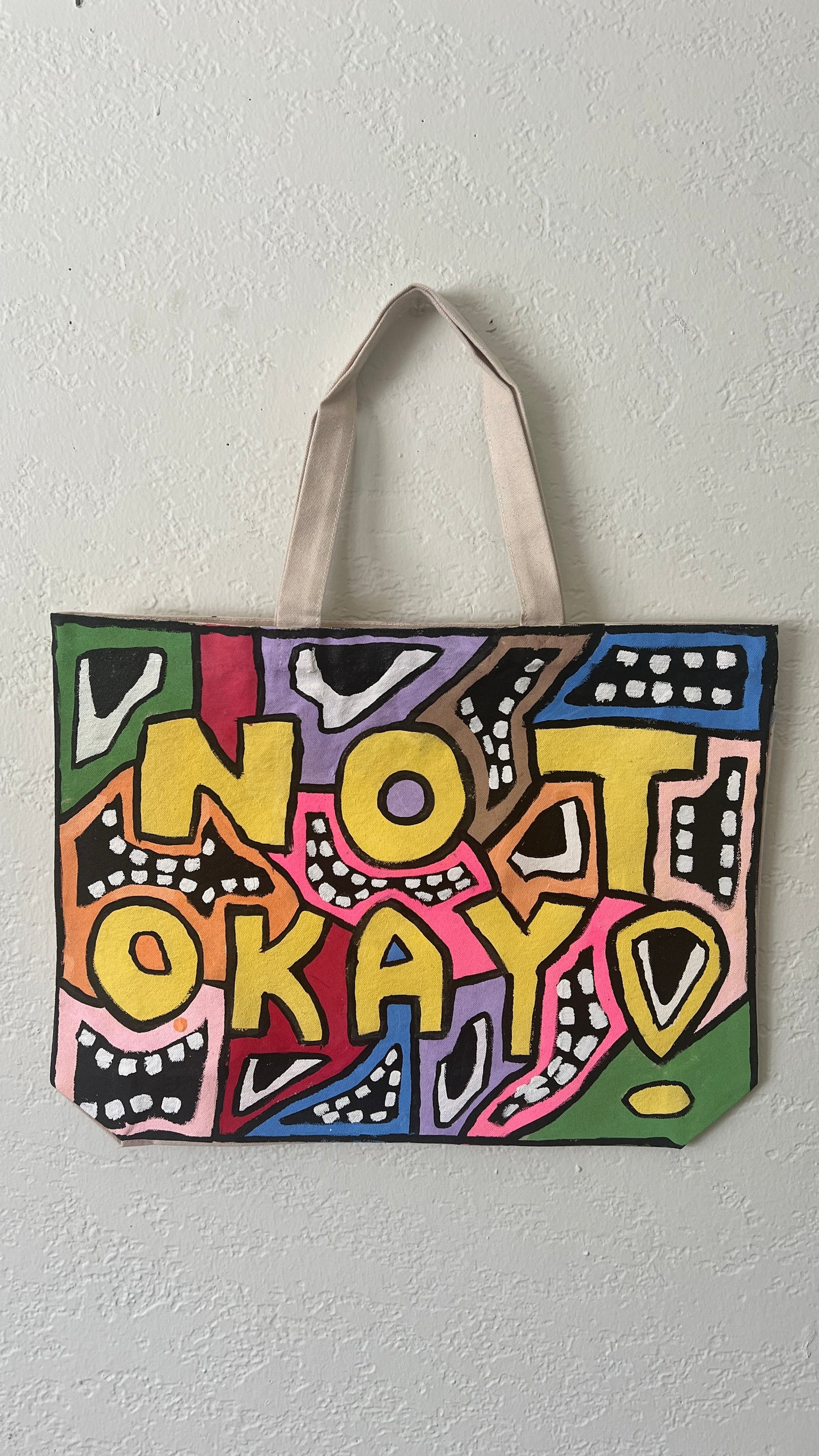 NOT OKAY! CANVAS TOTE