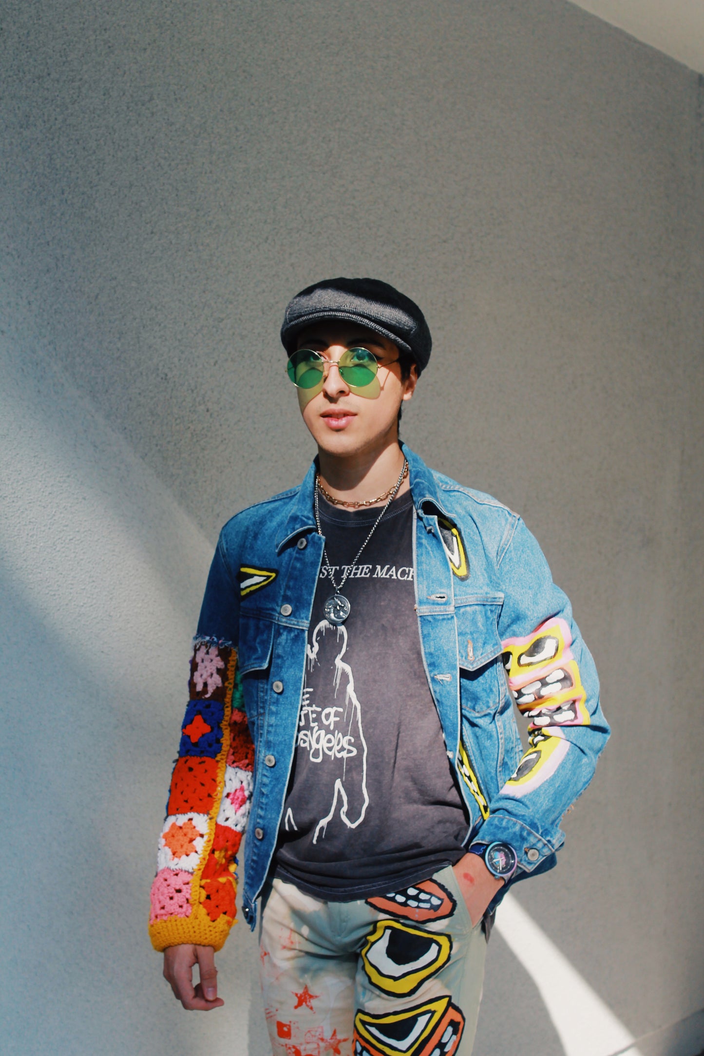 "TRU LUV" LADY LYSS COLLAB DENIM JACKET