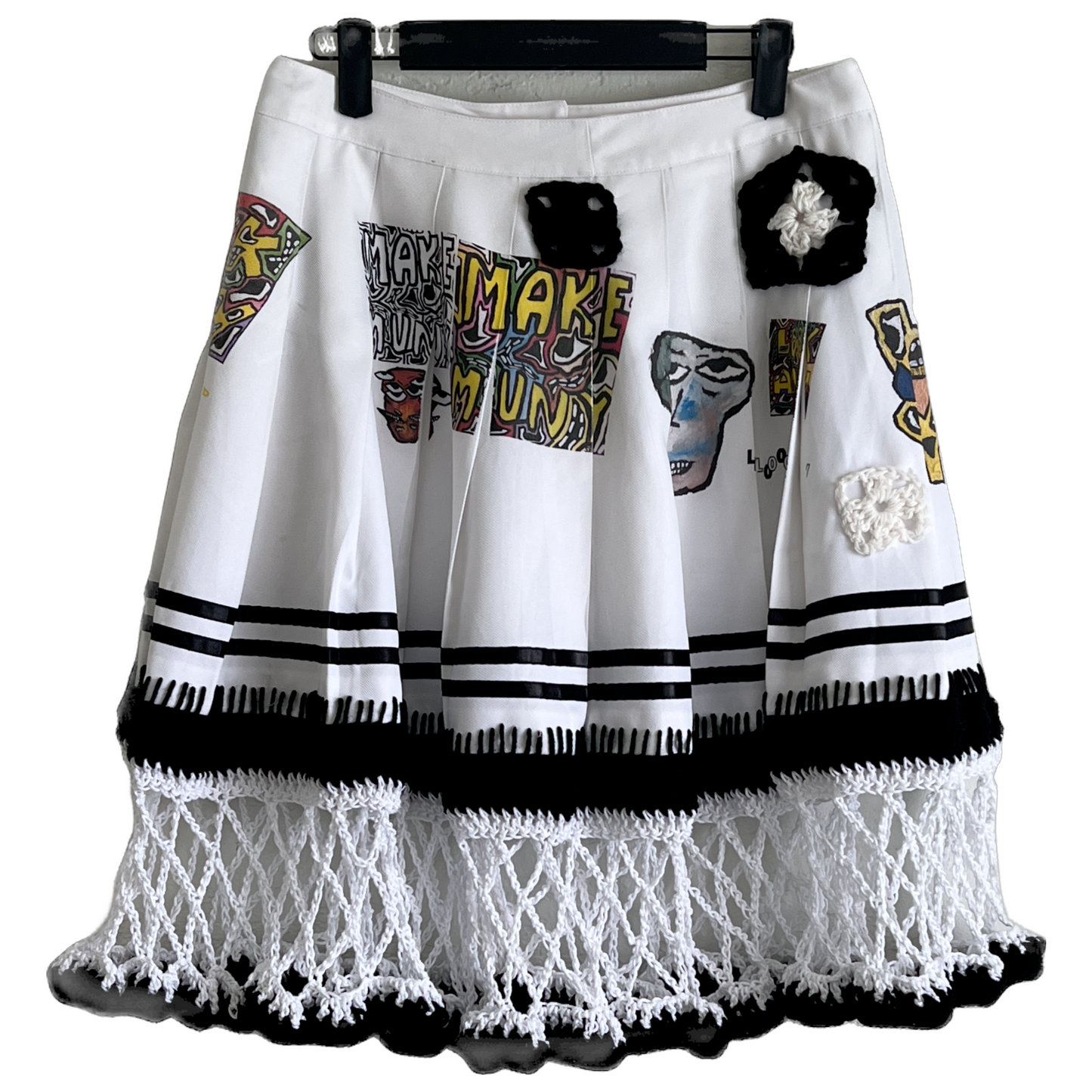 STVNDID X LADY LYSS Basketball Net Skirt