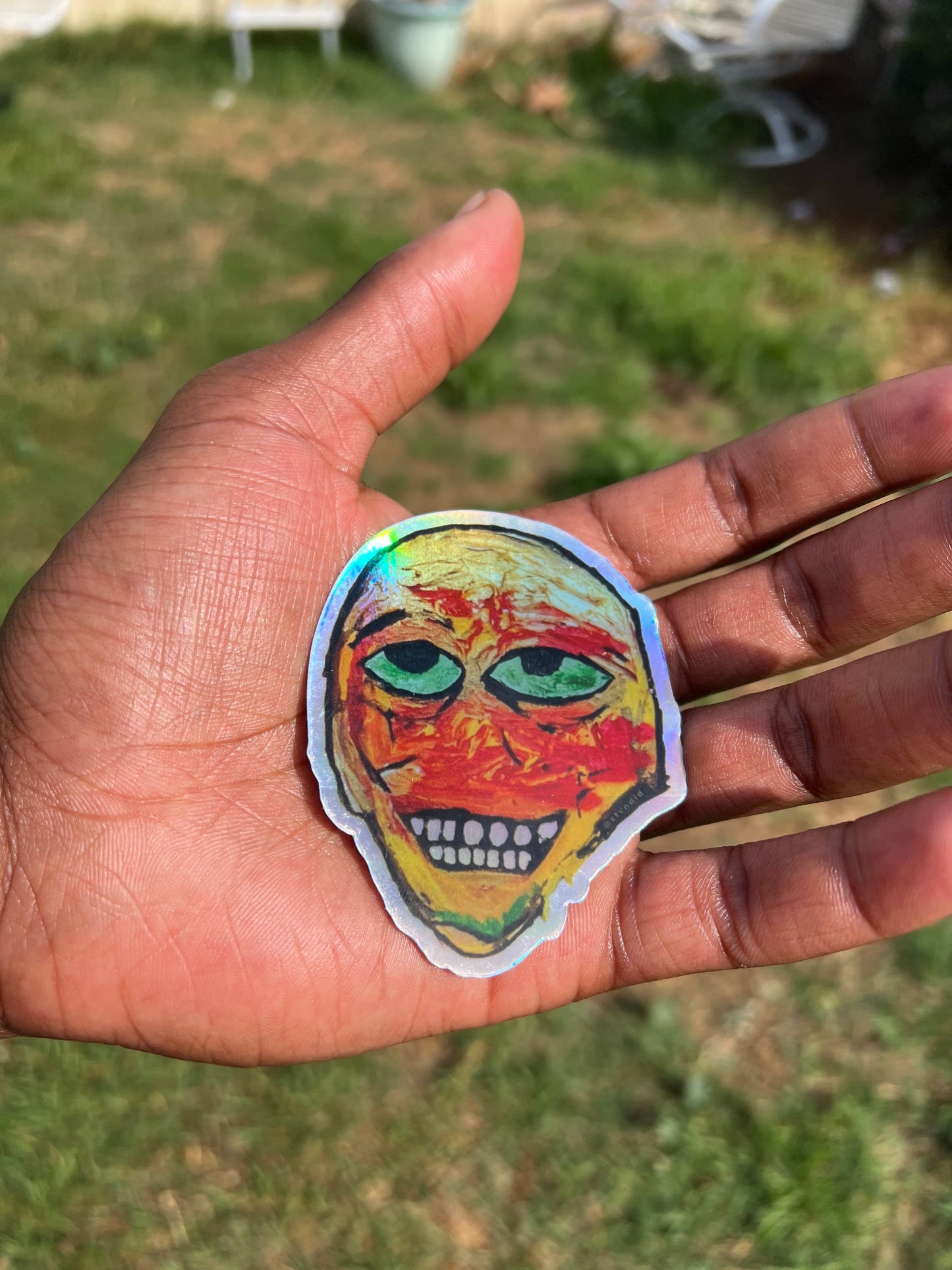 Limited Holographic Hey Day Sticker