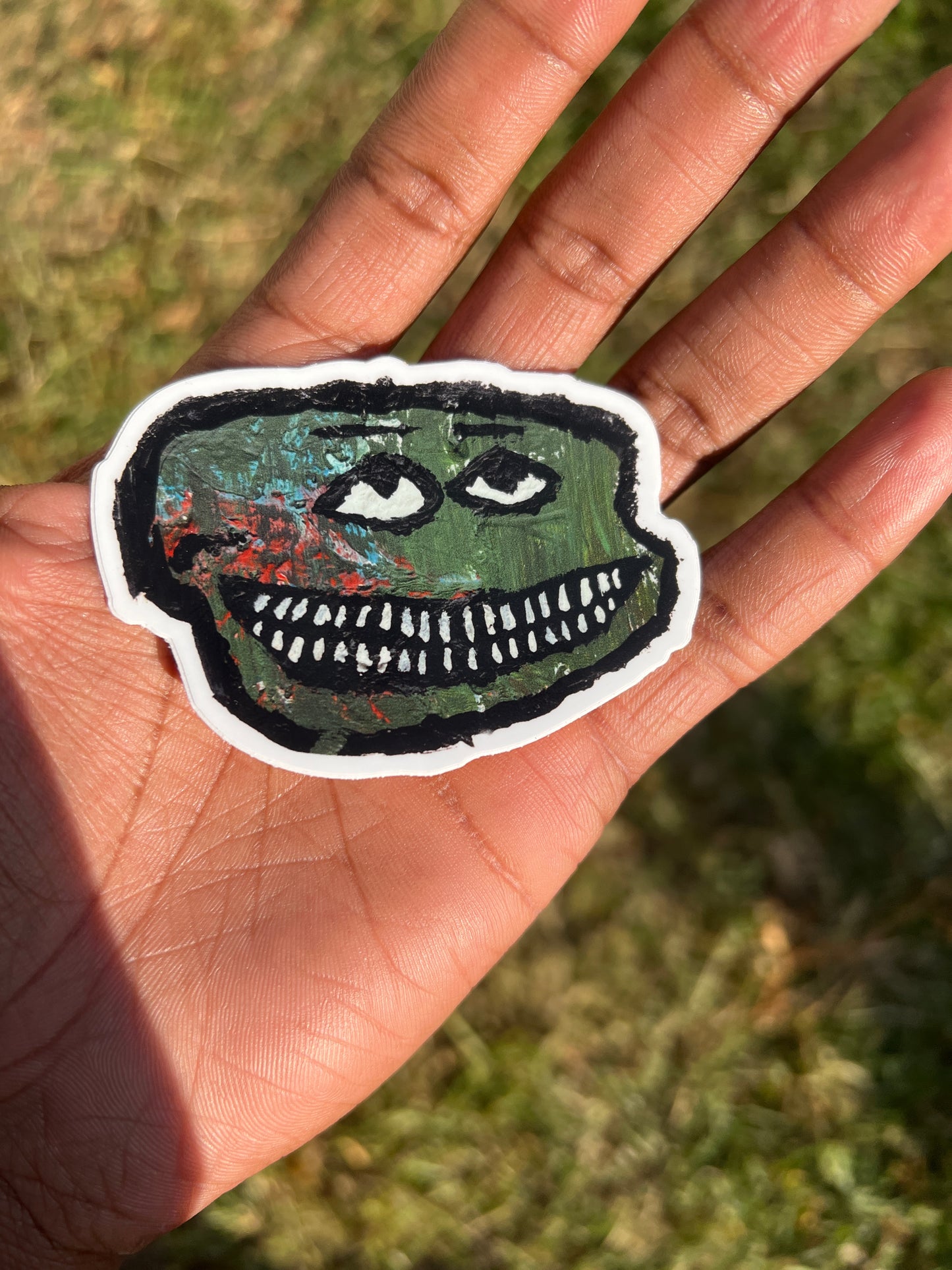 N Side Sticker