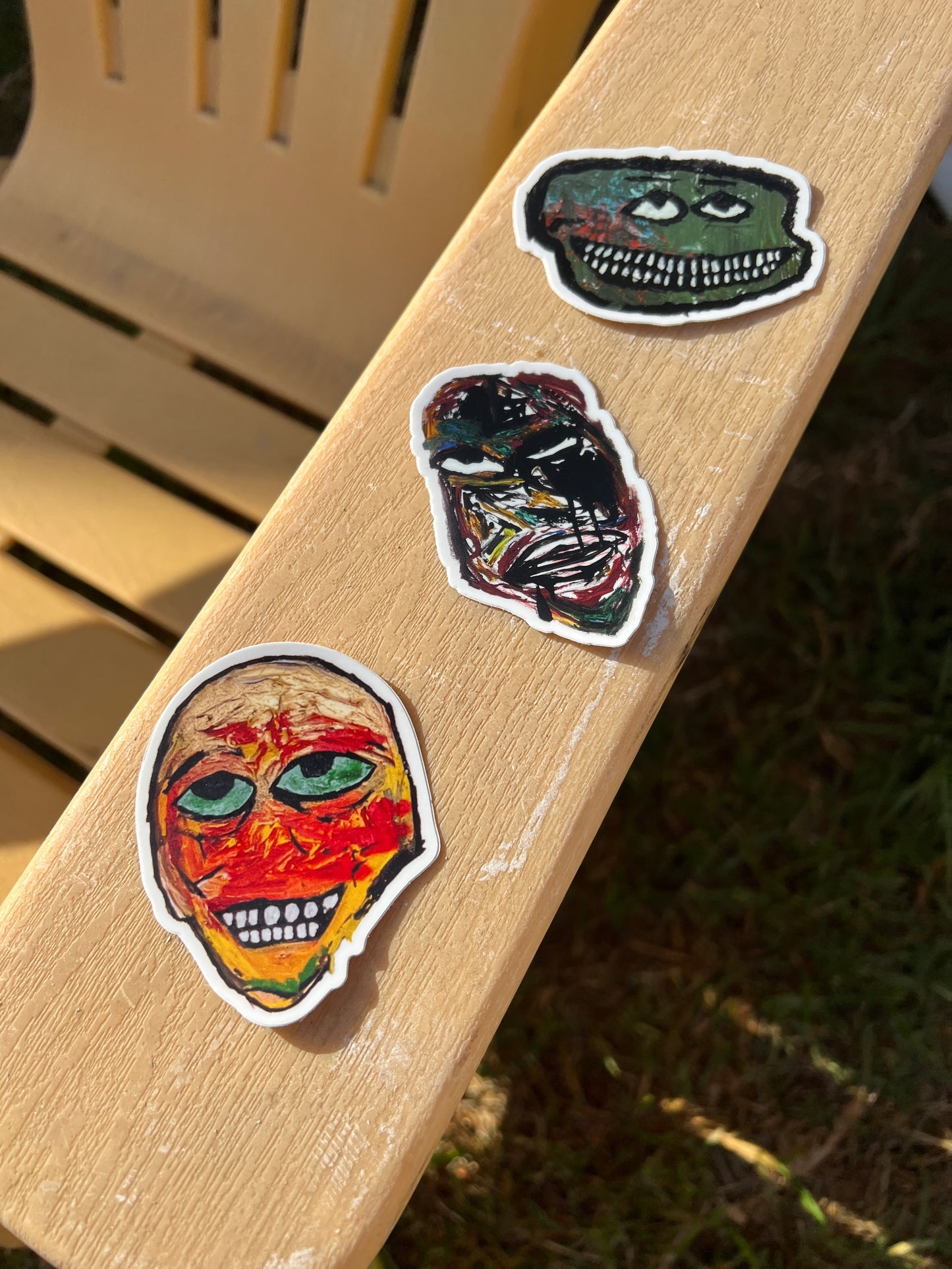 N Side Sticker
