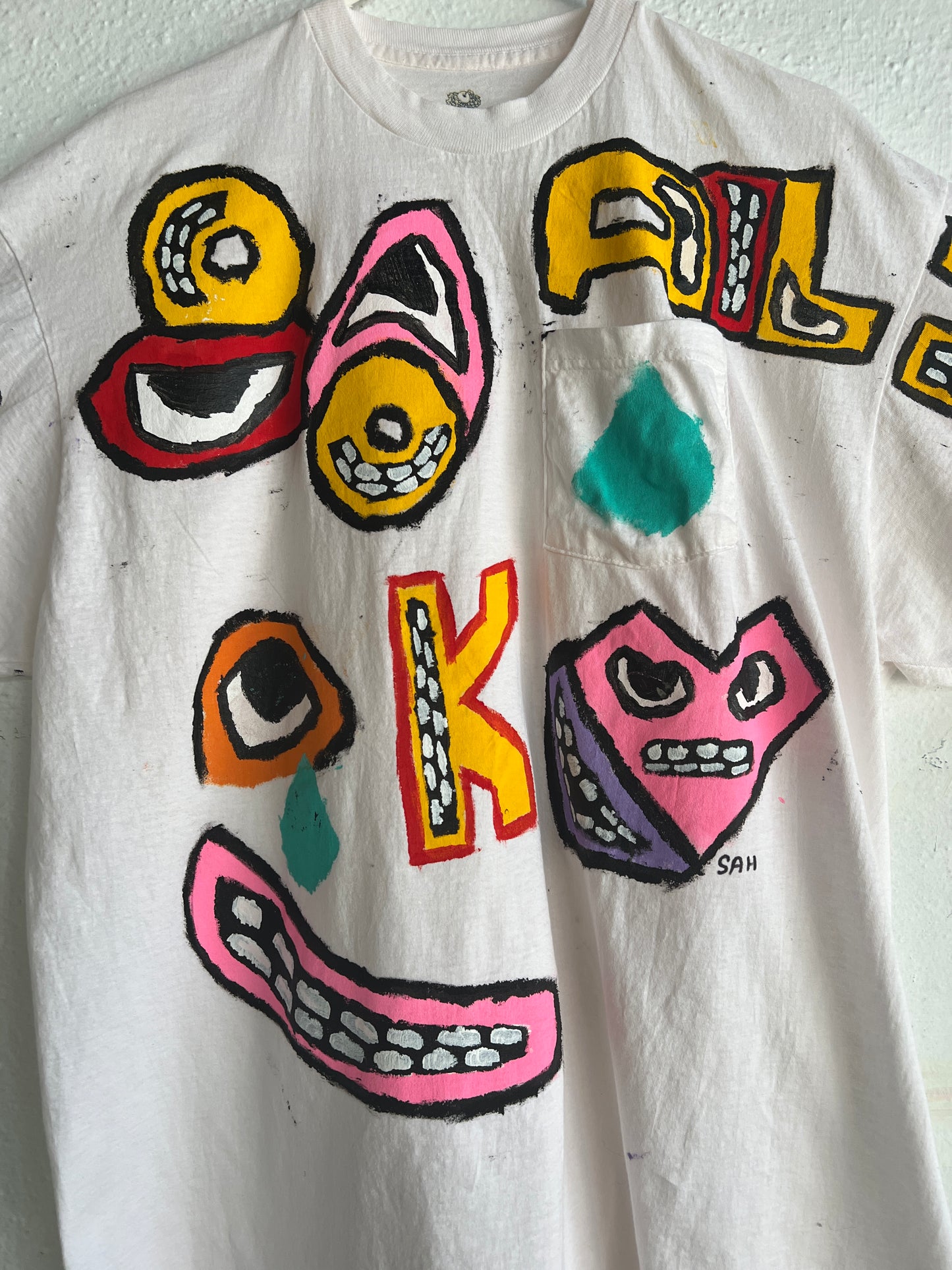 Custom White T