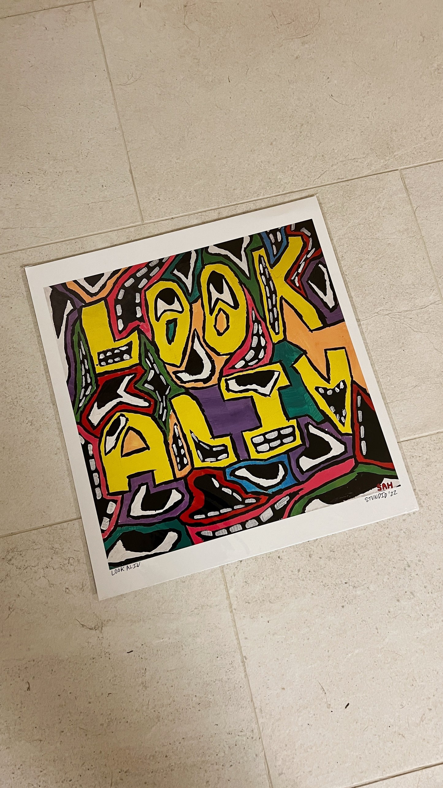 LOOK ALIV POSTER