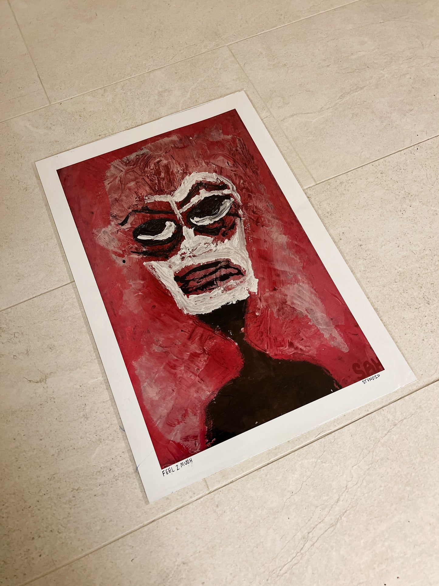 FEEL 2 MUCH POSTER