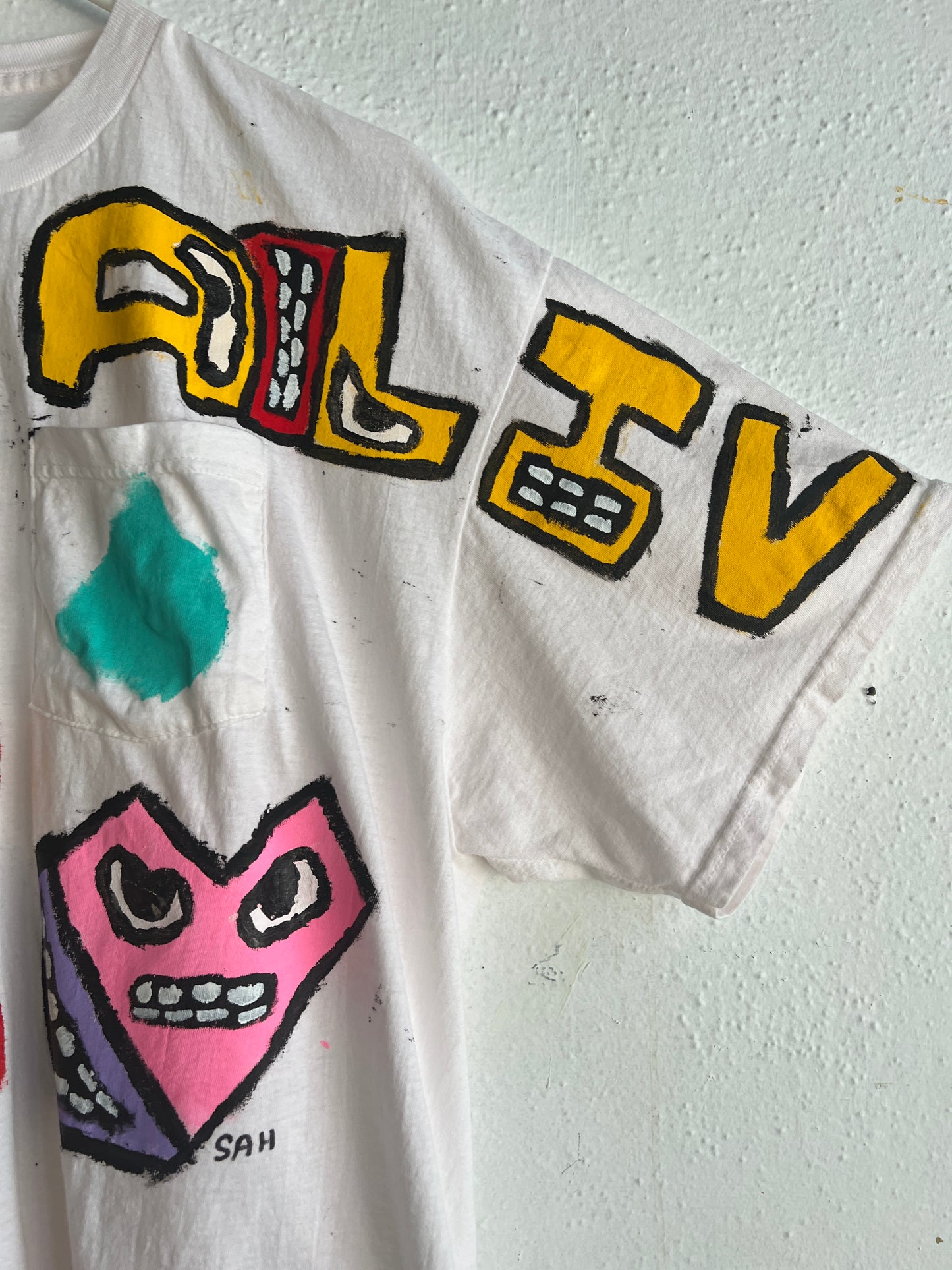 Custom White T