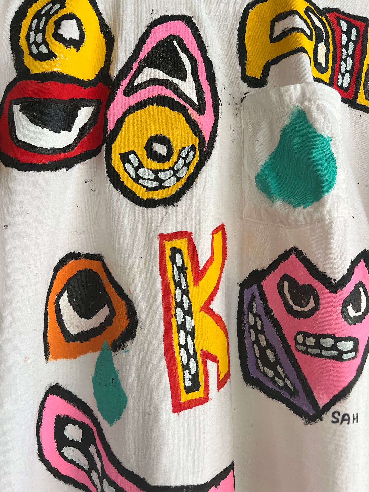 Custom White T