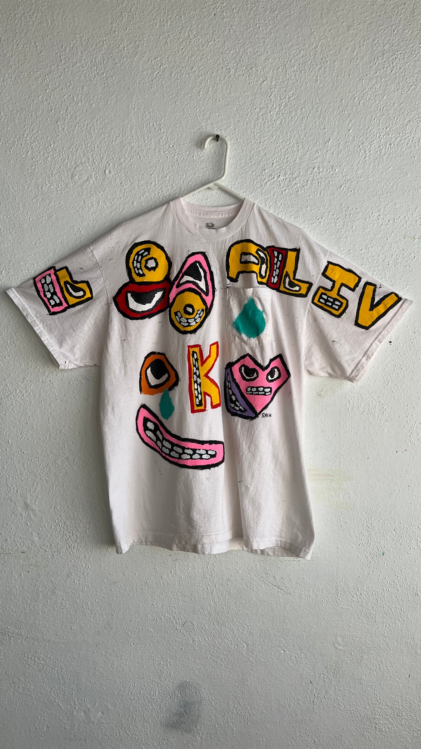 Custom White T