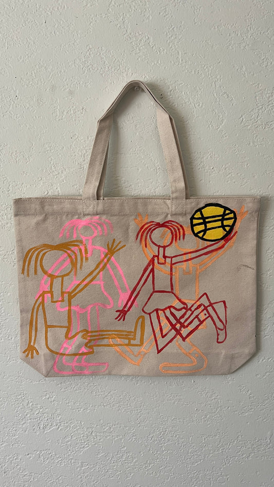 SHOOTING STARS #05 CANVAS TOTE