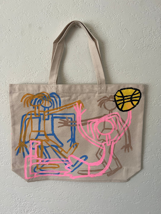 SHOOTING STARS #01 CANVAS TOTE