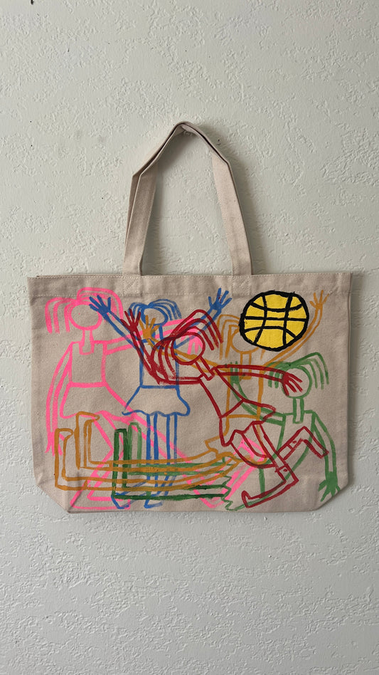 SHOOTING STARS #03 CANVAS TOTE