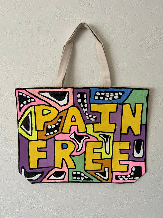 PAIN FREE CANVAS TOTE