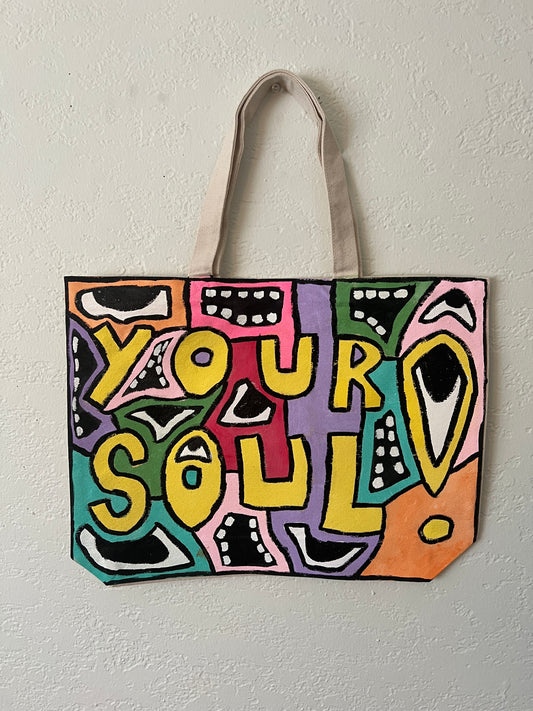 YOUR SOUL ! CANVAS TOTE