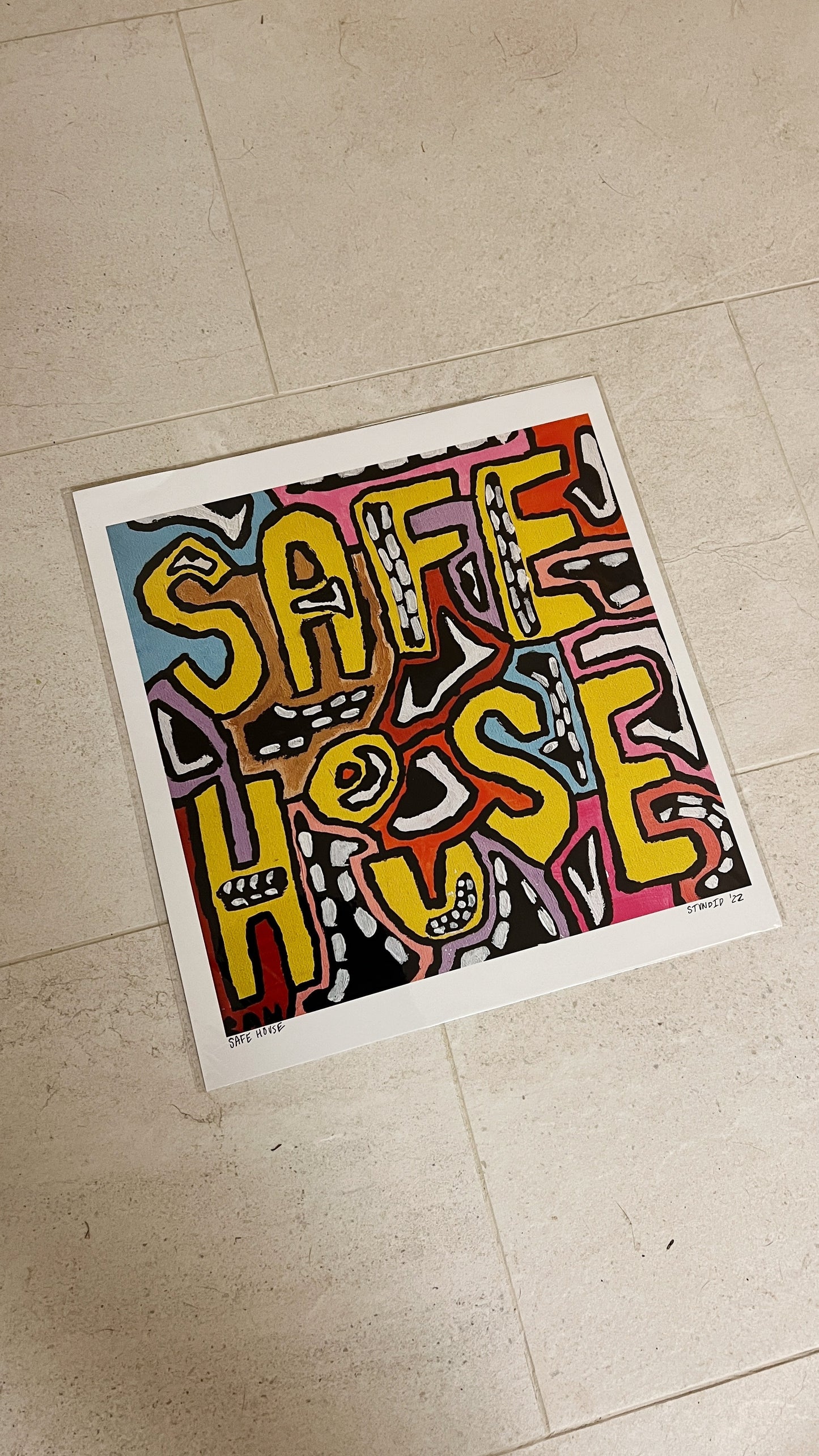 SAFE HOUSE POSTER
