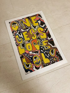 ONE LESS LOVE LOL POSTER